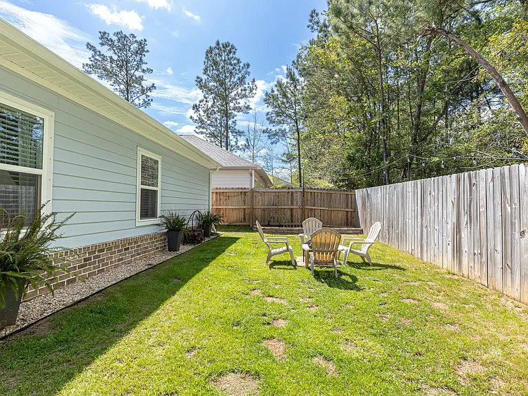 Fenced in Yard