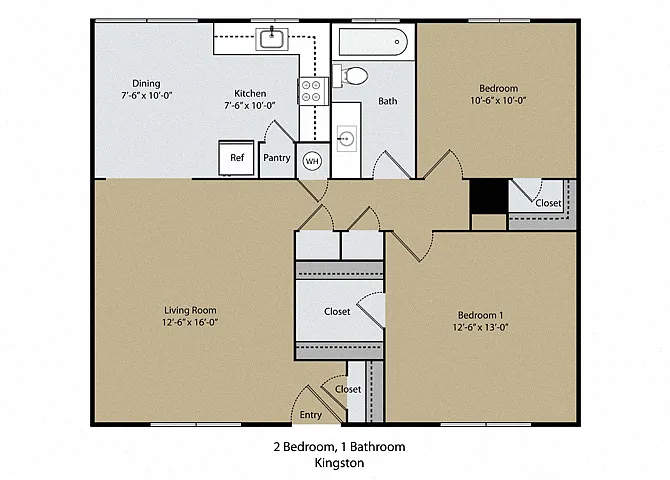 Floor plan Kingston