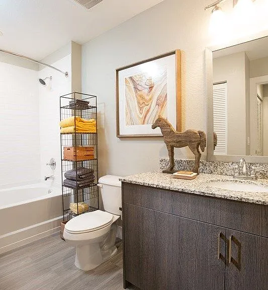 One Bedroom Bathroom Model