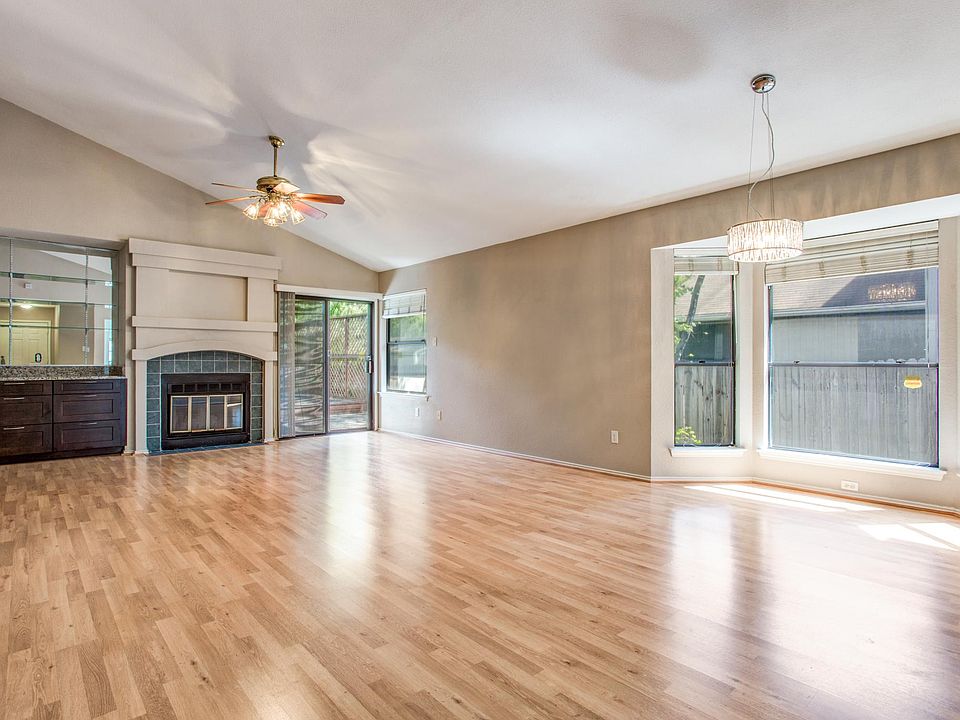 living room from front door