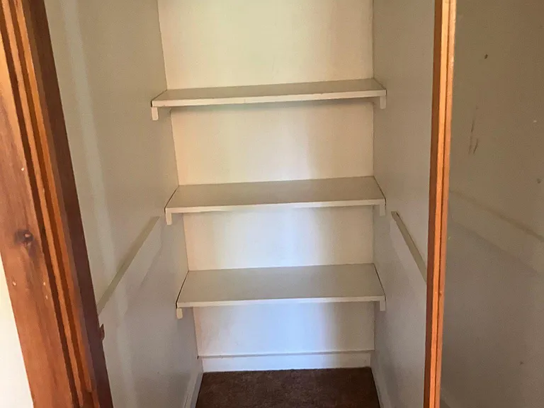 Closet in upstairs bedroom