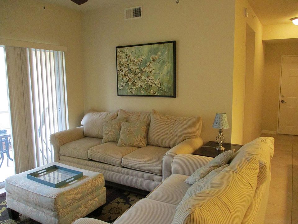 Living room with flat screen TV