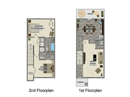 Floor plan 2X25