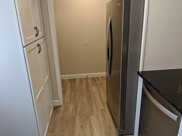 Kitchen floor to ceiling pantry
