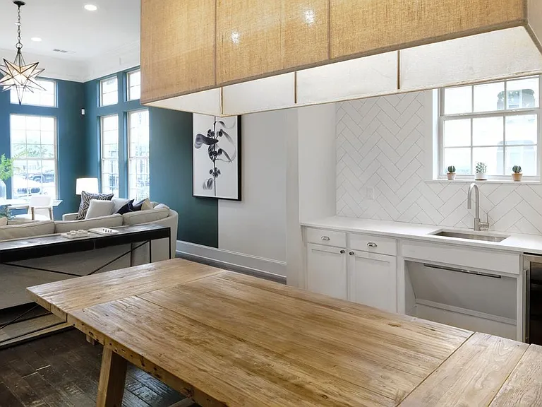 Lounge with entertaining kitchenette