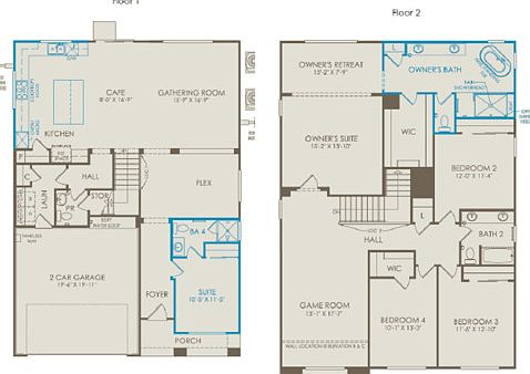 Egan Homesite 09901 - Floorplan