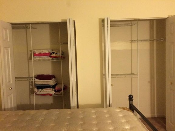 master bedroom- double closets