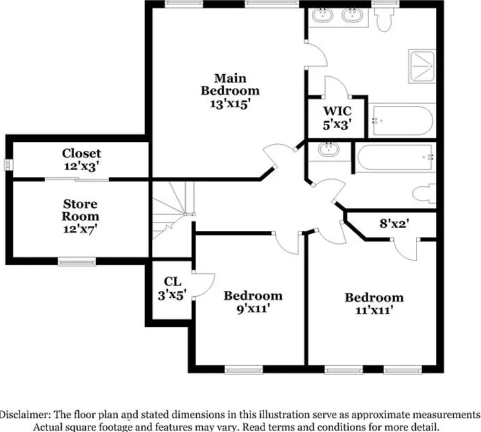 3 bed, 2.5 bath, 1546 sqft, $2,630 — Photo 3