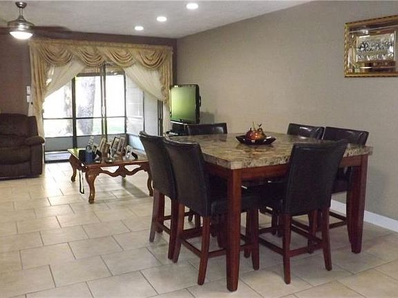 Dining, living combo