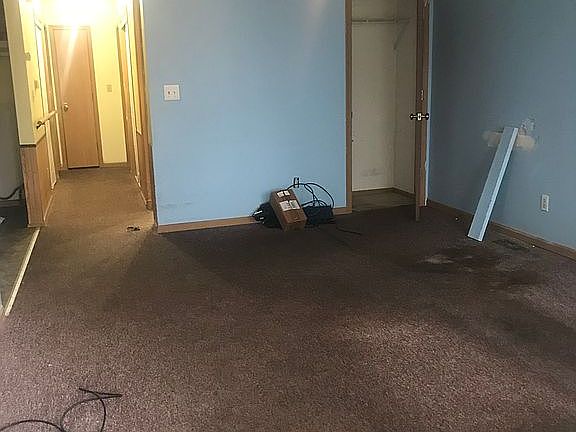 Living room is 12’ x 23 long