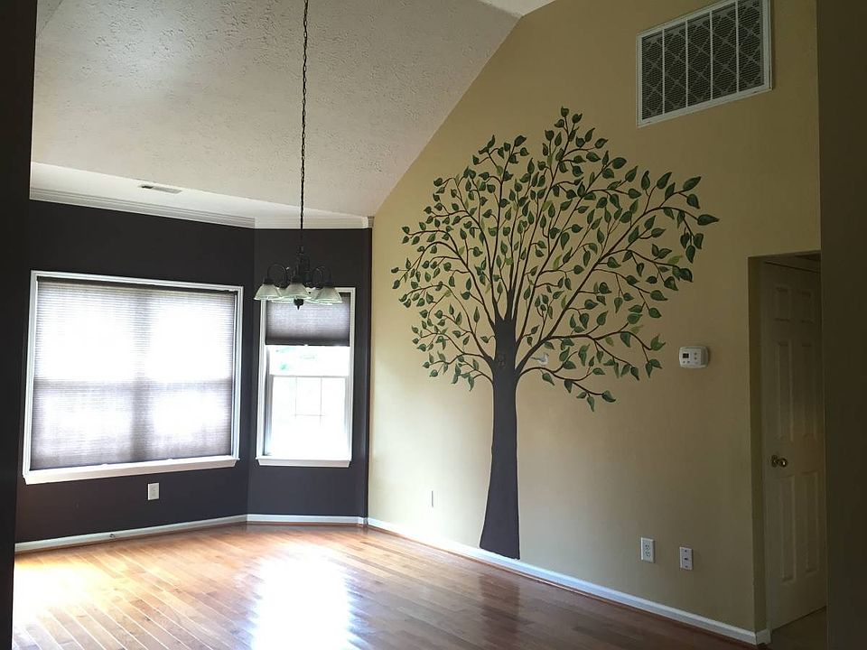 Family Tree Mural in Dining Room