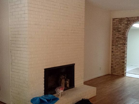 Fireplace in great room
