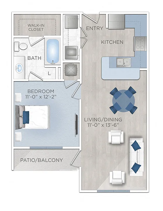 Floor plan A13