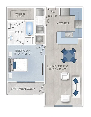 Floor plan A13
