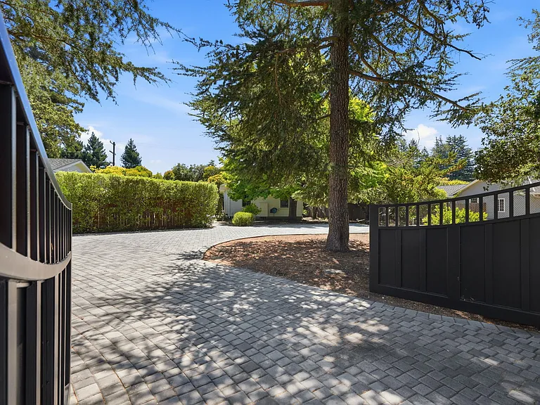 Private gated entrance