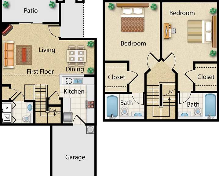 Capri Floorplan Diagram