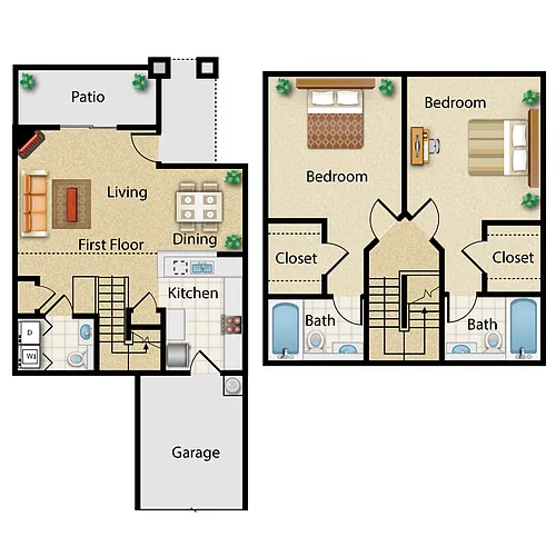 Floor plan Capri