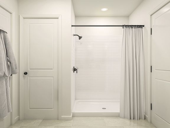 Shower in owner s bath