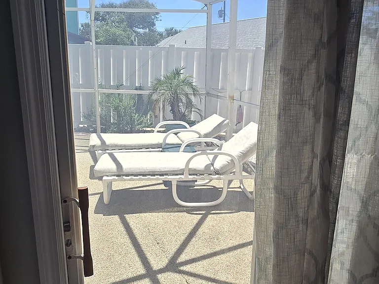 1st floor bedroom with pool access