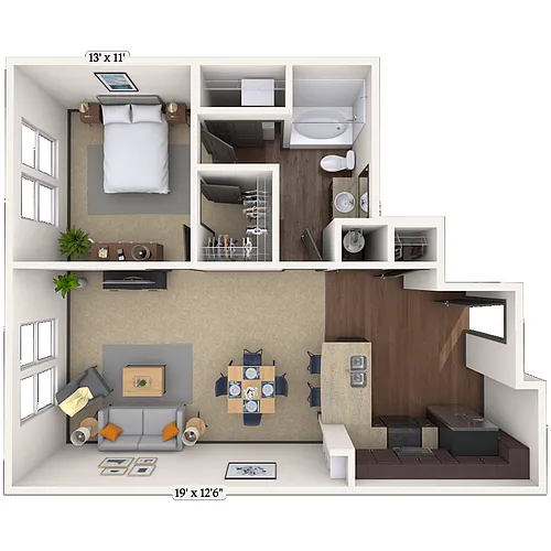 Floor plan Highland