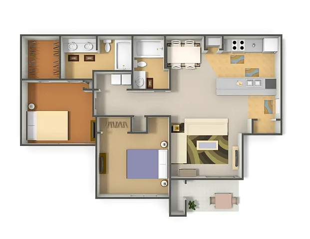 Floor plan B1