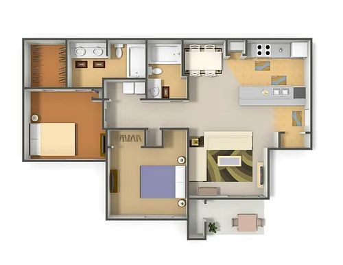 Floor plan B1