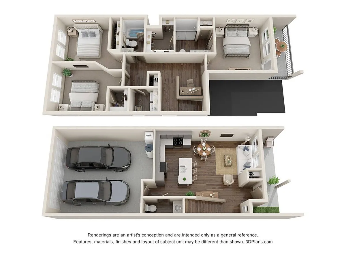 Floor plan TH3