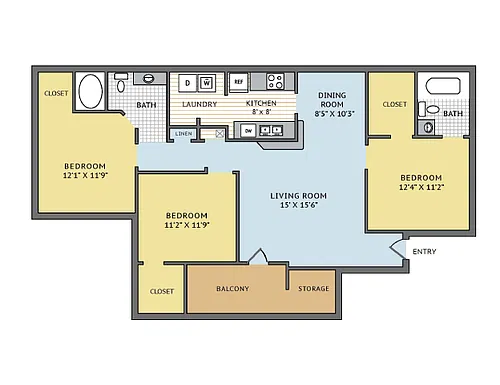 Floor plan Highgate