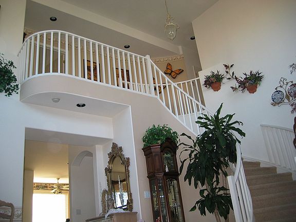 Dramatic Entryway with Soaring Ceilings