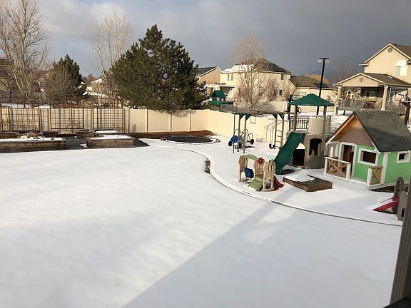 Inground trampoline, playset