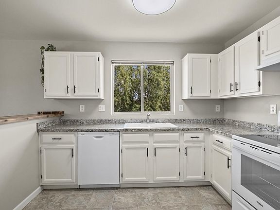 Modern kitchen has been well cared for