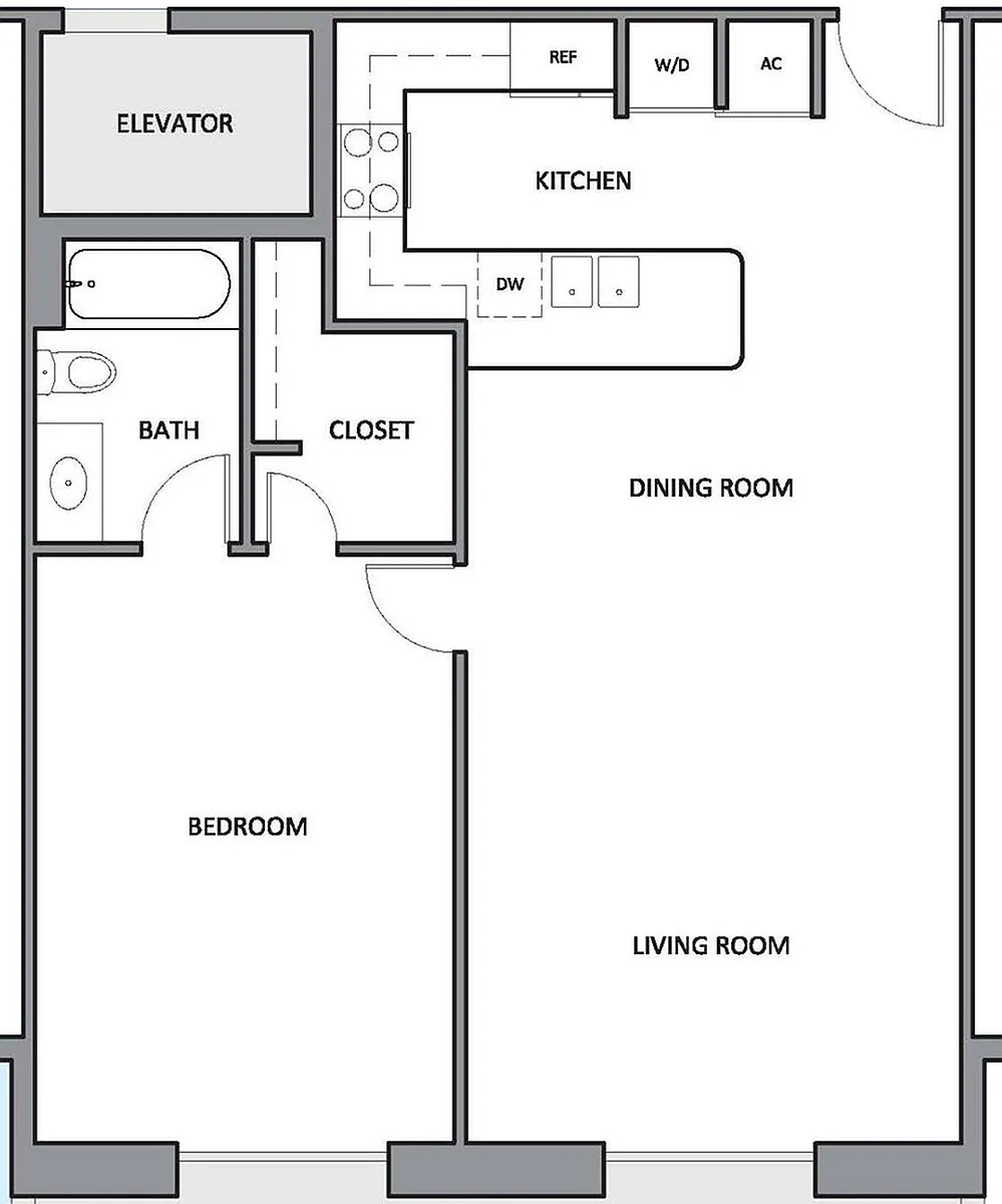 Floor plan 1C