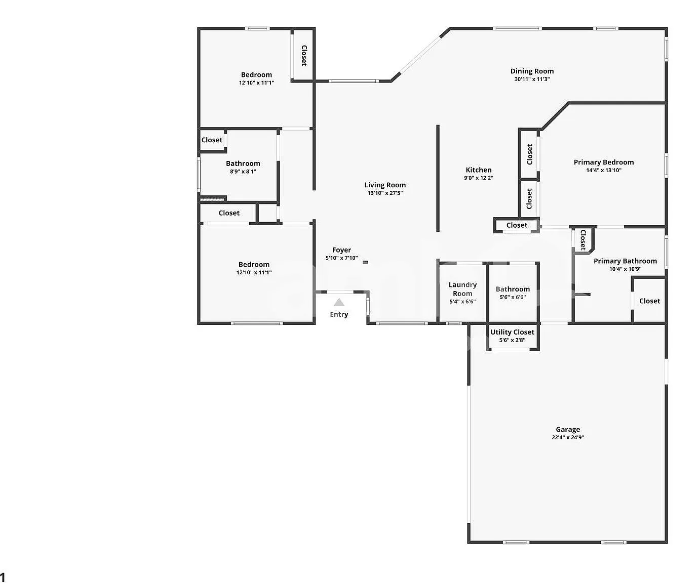 3 bed, 2.5 bath, 1833 sqft, $1,925 — Photo 2
