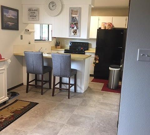 Kitchen and dining area