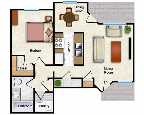 Floor plan Copper Canyon Ironwood