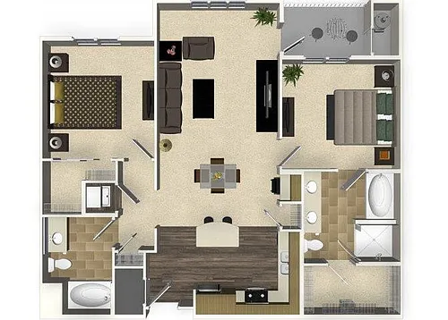 Floor plan B3