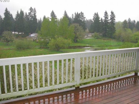 Main level covered deck