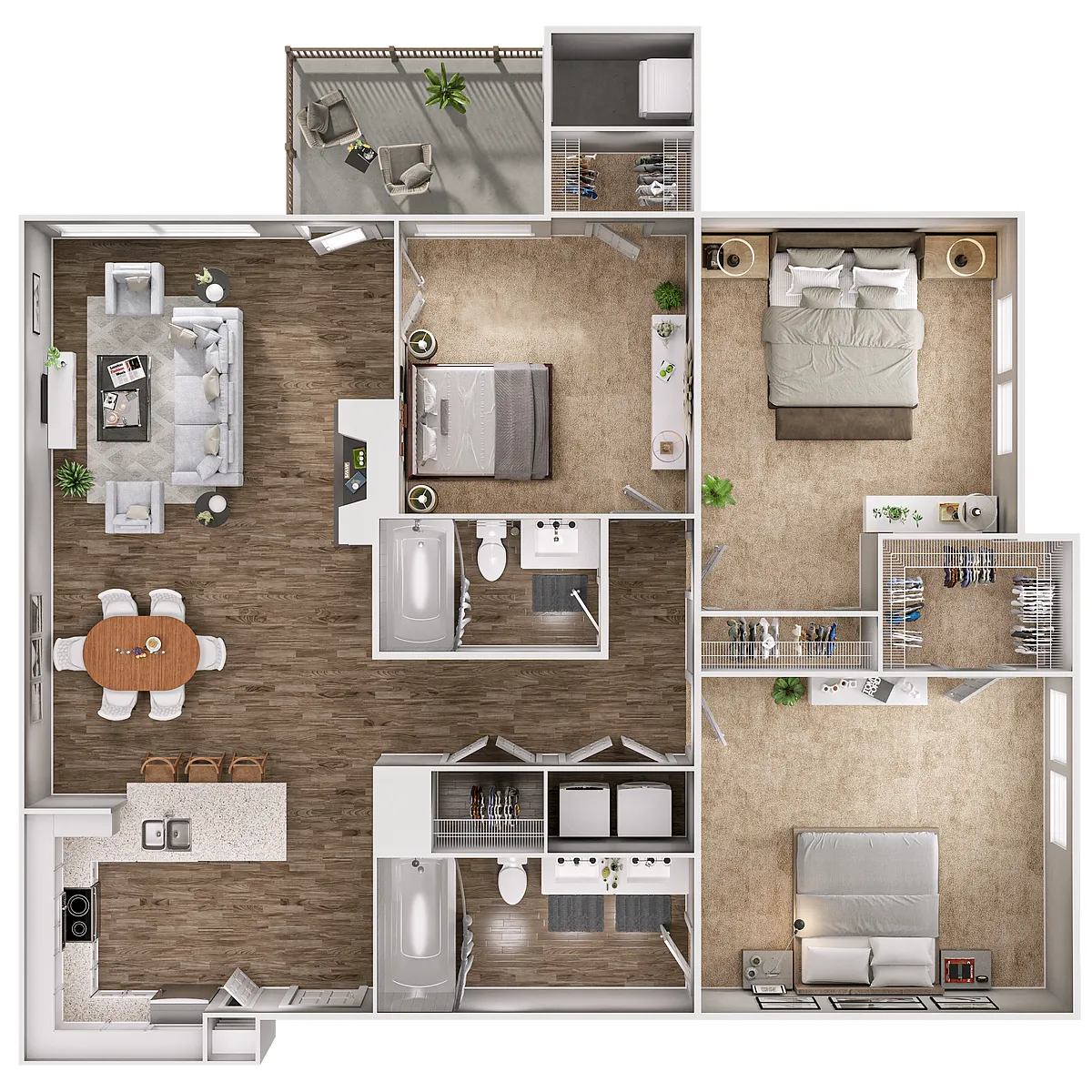 Floor plan C1