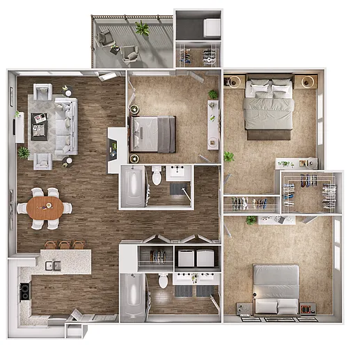 Floor plan C1