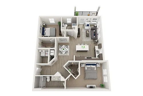 Floor plan B2