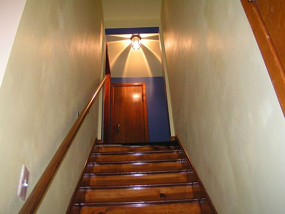 refinished staircase