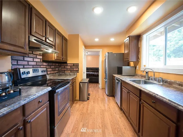 Kitchen with New appliances
