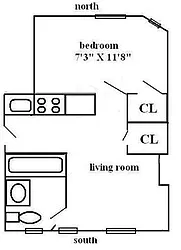 Rented by City Connections Realty