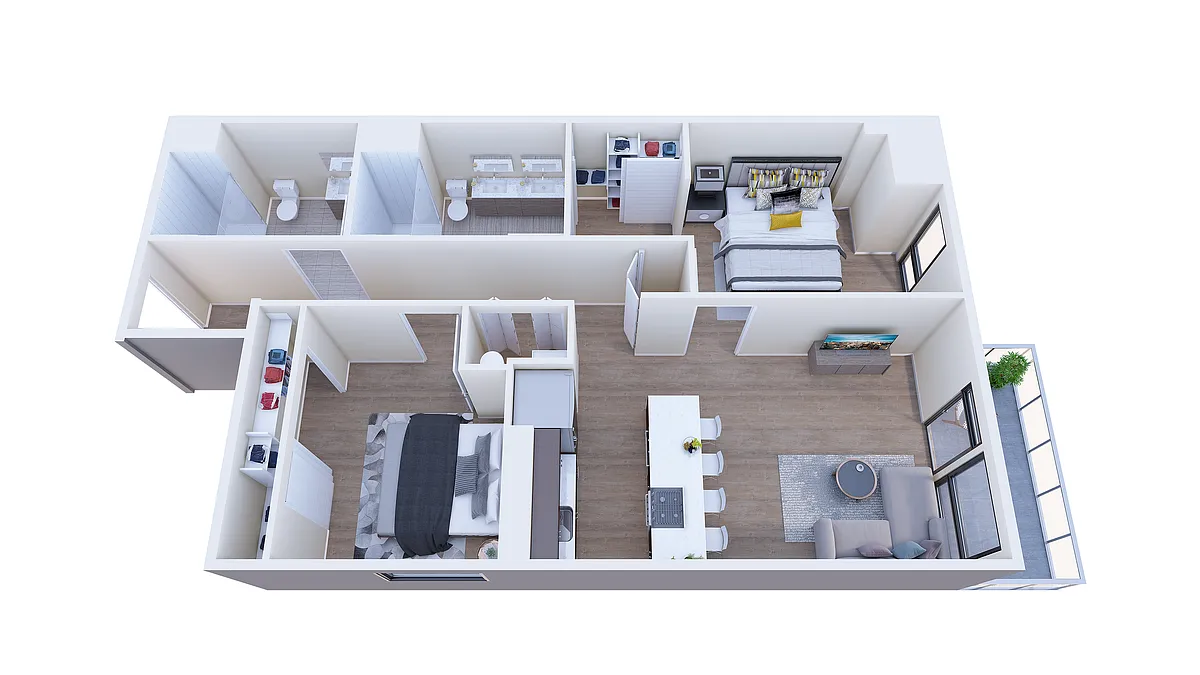 Floor plan B4