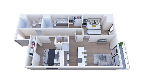 Floor plan B4 - Affordable