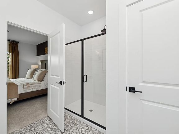 Primary bath with shower