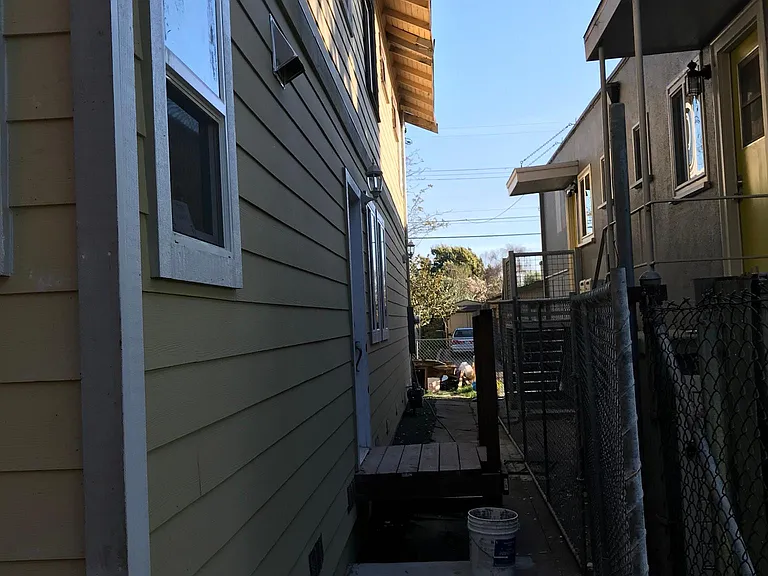 Flat entrance.