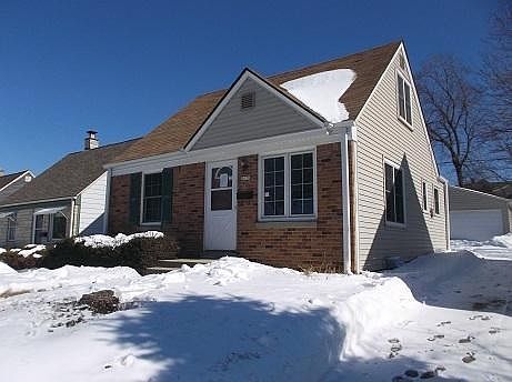 Side of house showing garage