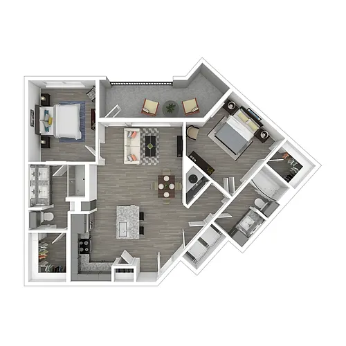Floor plan B2