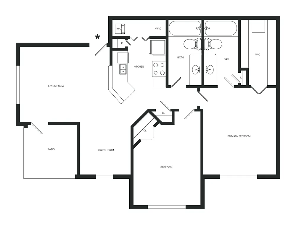 Floor plan Brooke